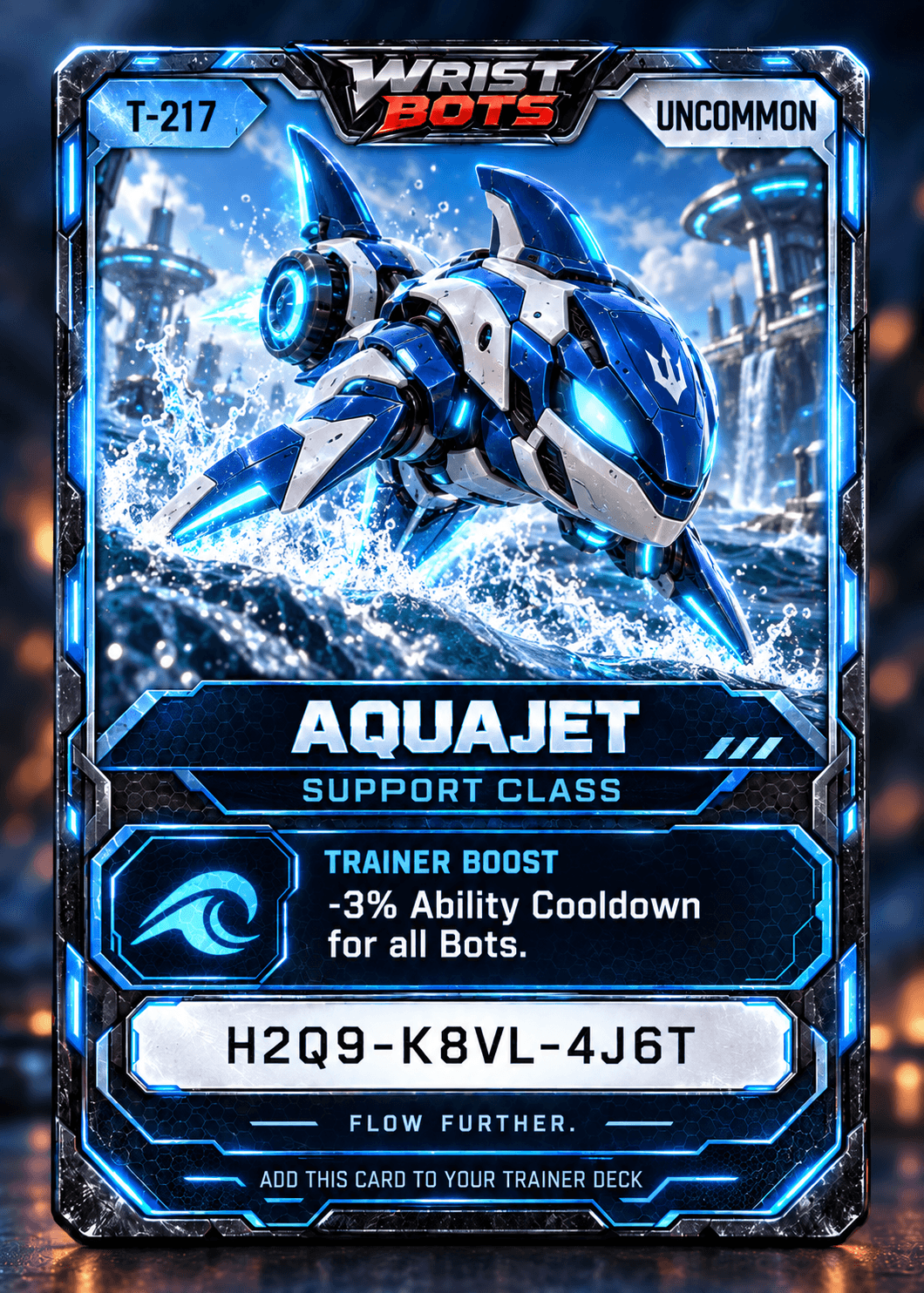 Aquajet Speed Trainer Card