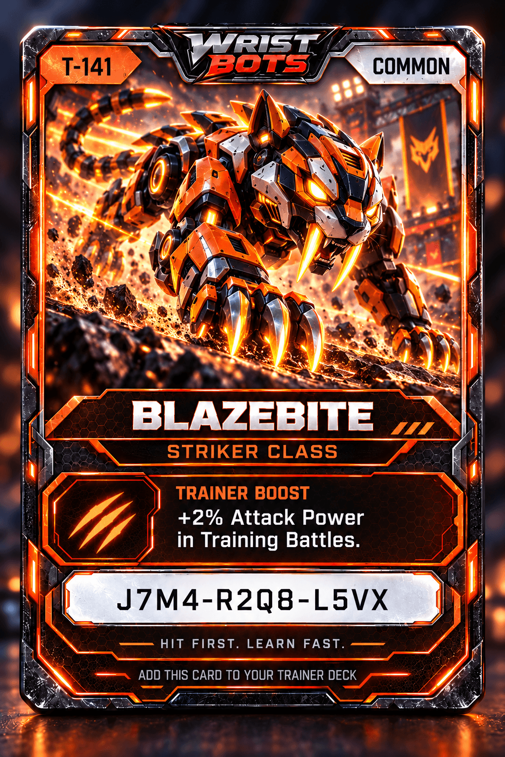 Blazebite Common Trainer Card