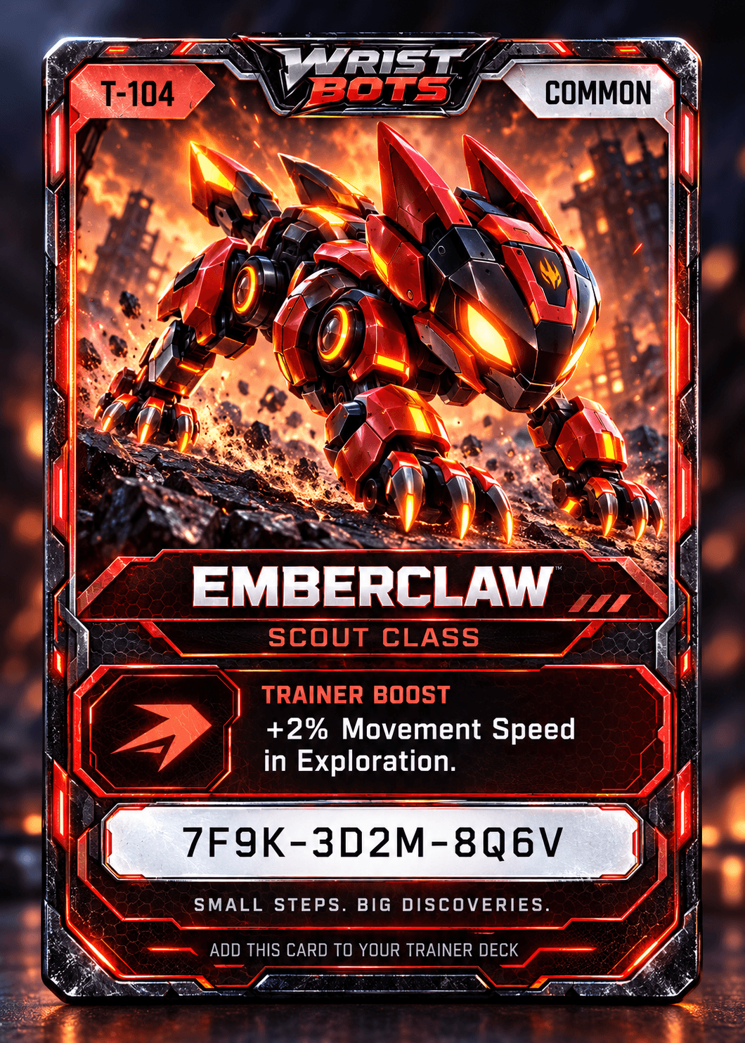 Emberclaw Power Trainer Card