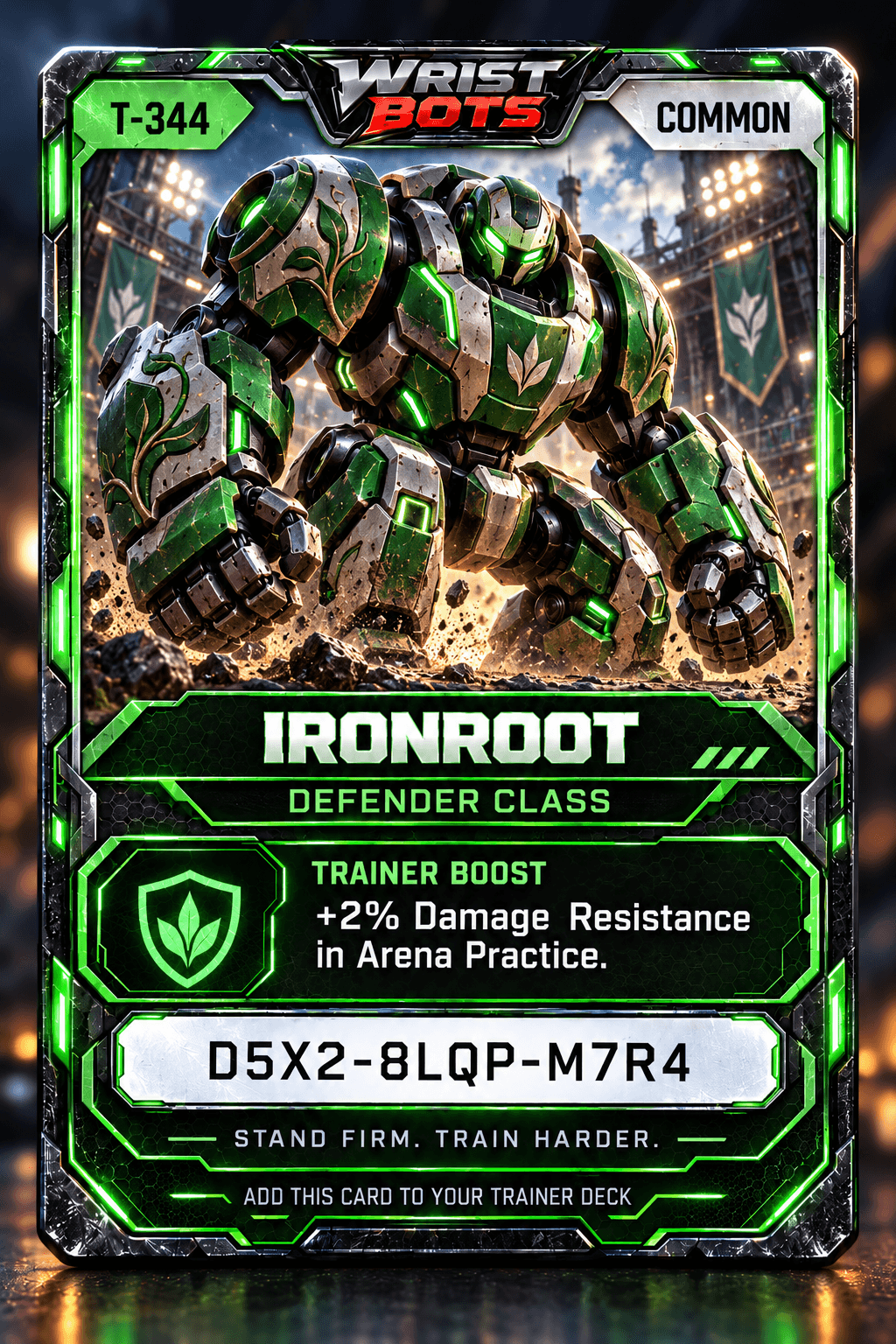 Ironroot Common Trainer Card