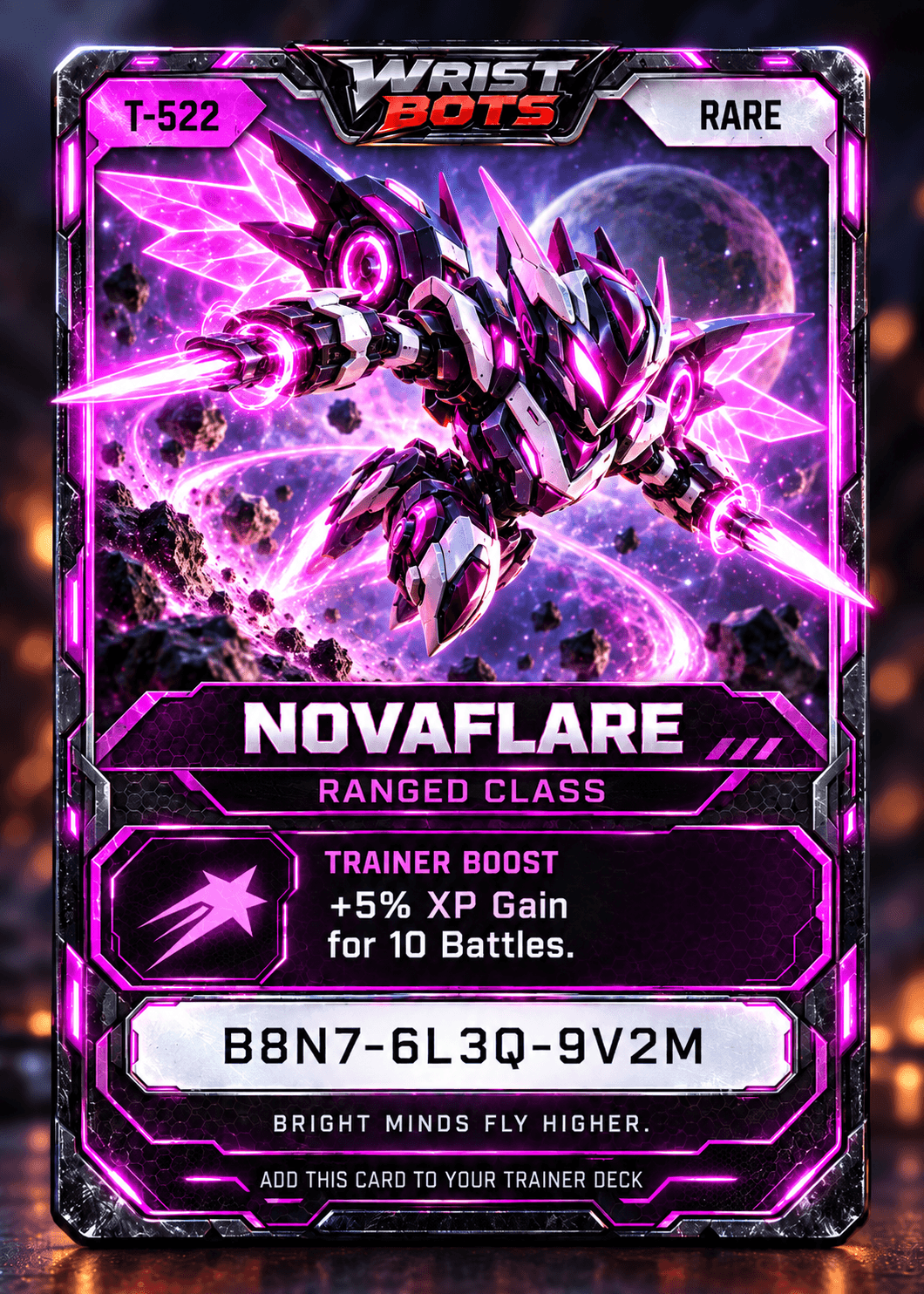 Novaflare Rare Trainer Card
