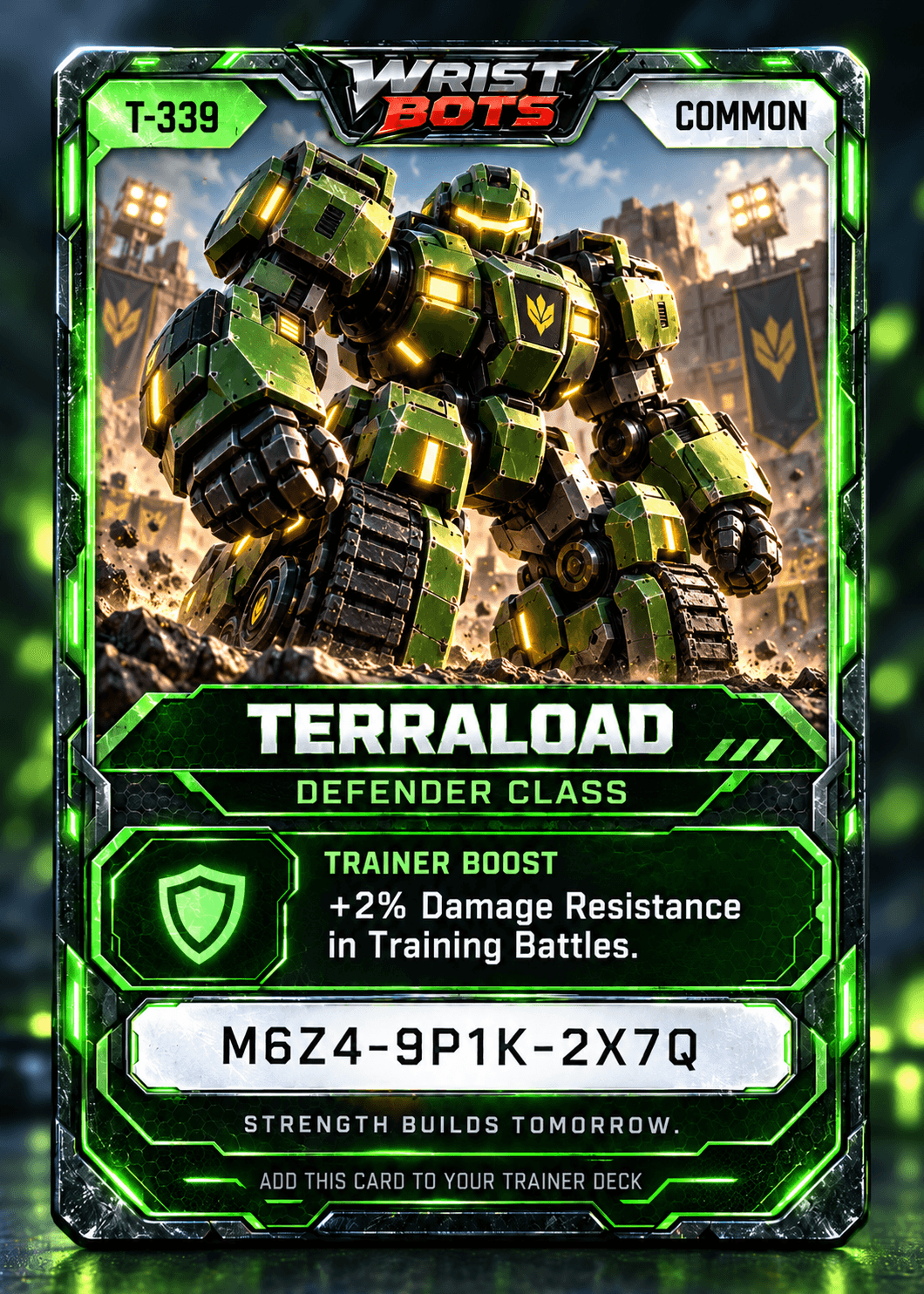 Terraload Stamina Trainer Card